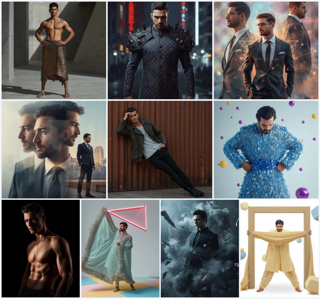 Cheerful Festive Prompts for Holiday and Celebratory Imagery | Prompt for traditional look for boy instagram — AI image prompt