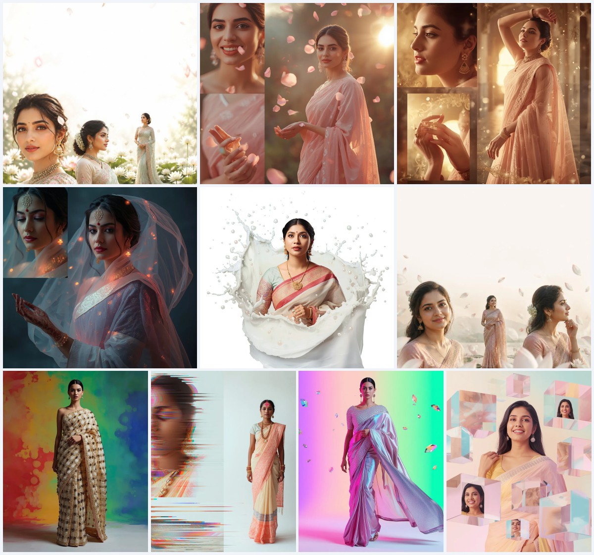New 10 Traditional Saree Prompt In English For Girl for Authentic Artistry | new trending prompt chatgpt
