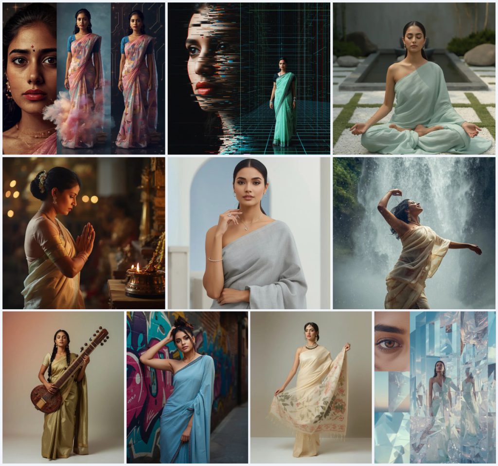 Top 10 Trending Purple Saree Prompt Today for Viral Looks | prompt seen girl ai photo editing